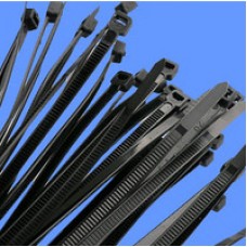 Cable Tie 370mm / DACT370-7.6-L, 370mm*7.6mm(L*W), Black (100pc) 